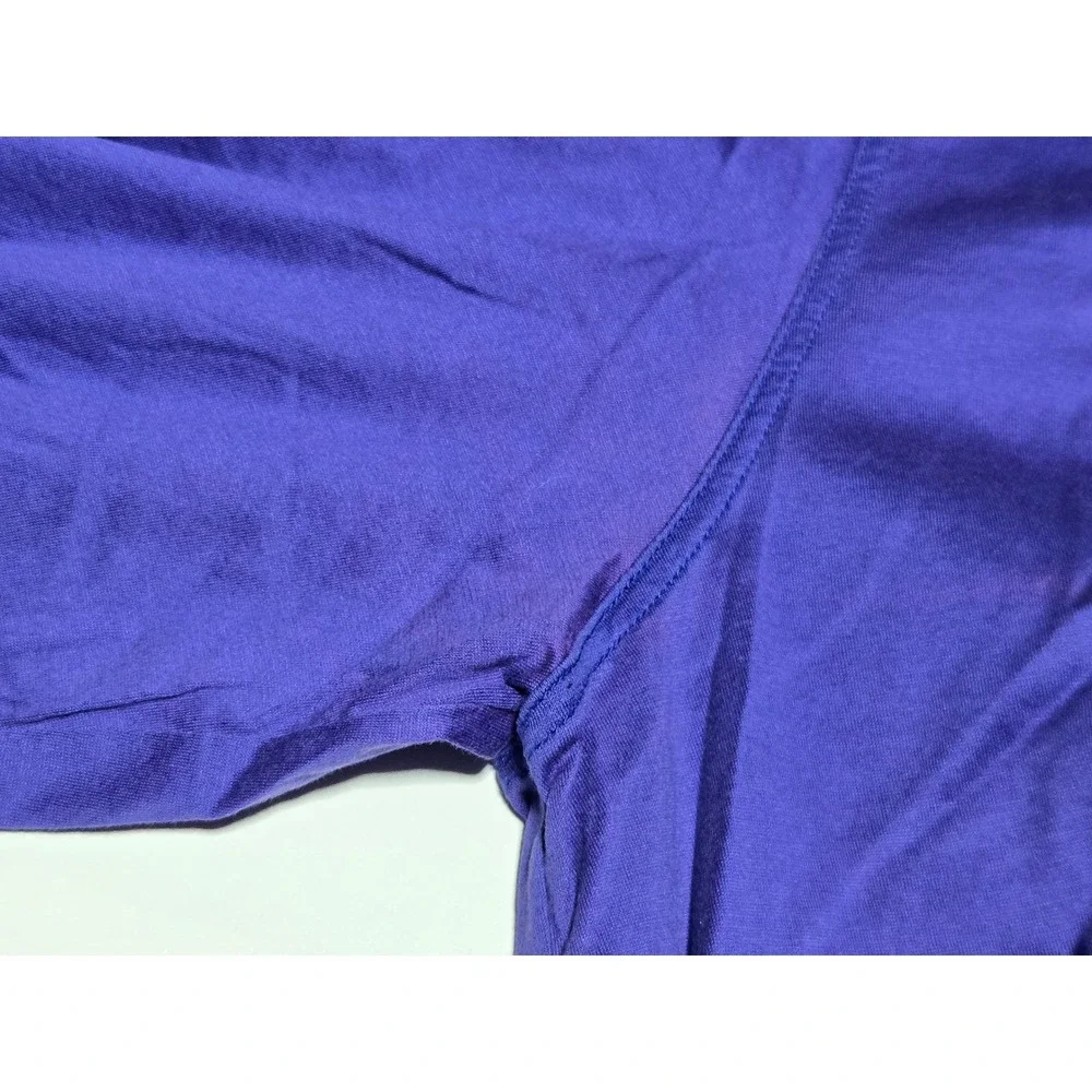 Bobby Jones Purple Golf Polo Shirt  100% Mercerized Cotton Men's L Made in Italy